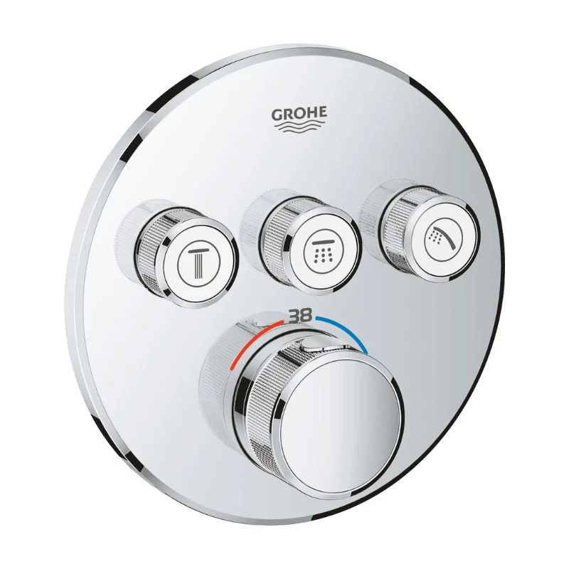 Thermostatique GROHTHERM SMARTCONTROLE GROHE pour Installation Encastrée 3 Sorties