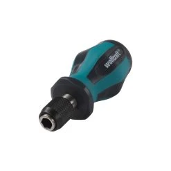 Tournevis à Main Porte-embout Manche Court WOLFCRAFT 1239000