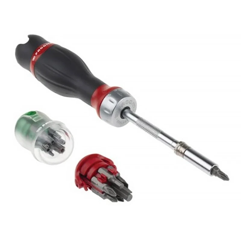 Tournevis Protwist à Cliquet FACOM ATCL.1PB + 15 Embouts 3 Tournevis Protwist à Cliquet FACOM ATCL.1PB + 15 Embouts